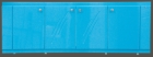 Экран под ванну МДФ L= 1700 (голубая эмаль)